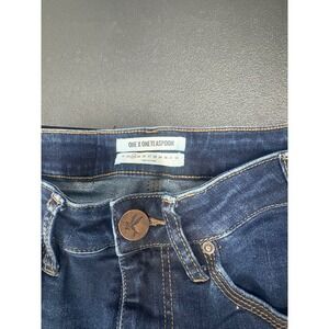 One Teaspoon Women's Blue Denim Jeans Size 24 | Low Rise Skinny Distressed